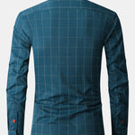 Long Sleeve Plaid Button Up Shirt