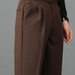 High Waist Slim Fit Naples Trousers