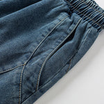Washed Cotton Loose Wide Leg Lantern Pants