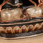 Buddha Stones Bodhisattva Chenrezig Four-armed Avalokitesvara Protection Copper Statue Decoration