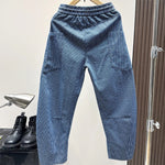 American Striped Willow Leaf Scimitar Jeans