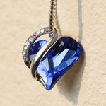 Buddha Stones Love Heart Birthstone Healing Energy Necklace Pendant