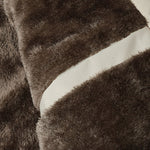 Faux Fur Lined Hooded Quilted Jacket