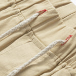 3 Pieces Linen Drawstring Shorts
