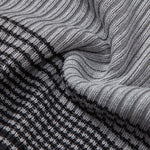 Striped Gradient Knitted Polo Shirt