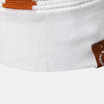 Stripe Knit V Neck Polo Shirt & Straight Leg Ribbed Pants