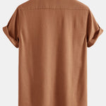 Linen Cuban Shirt With Pockets