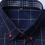 Long Sleeve Plaid Button Up Shirt