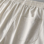 Geometric Cuban Shirt & Straight Leg Linen Pants