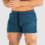 Men's breathable mesh quick-drying fitness shorts