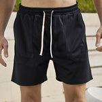 Men's Vintage Knitted Loose Pocket Casual Shorts