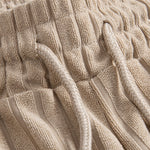 Striped Terry Cuban Shorts