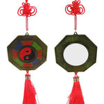 Feng Shui Bagua Map Chinese Knotting Harmony Energy Map Mirror