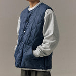 Japanese Casual Workwear Reversible Vest