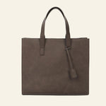 Men Leather Shoulder Bag Large Capacity Handbag