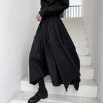 Hoop Hook Decorative Culottes Hakama Pants
