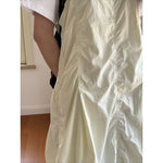 Women's Casual Drawstring Ruched Cargo Jumper Dress