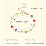 Unique Heart-Shaped Bracelet