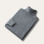 David - Luxe Cashmere Turtleneck Sweater for Men