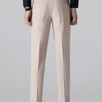 Striped Knitted Polo Shirt & Slim Fit Tapered Trousers
