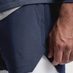 Men's Sports Fake Two-piece Double-layer Multi-pocket  Drying Sweat-wicking Breathable Causal Running Fitness Shorts