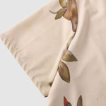 Men's Rose Flower Print Casual Short Sleeve Shirt
