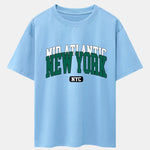 New York Print Drop Shoulder Oversize T-Shirt