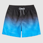 Men's  Ombre Color Vacation Board Shorts