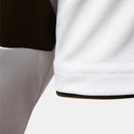 Contrast Pique V Neck Polo Shirt