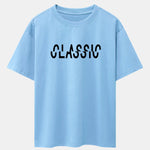 Classic Print Drop Shoulder Oversize T-Shirt
