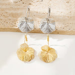 Oversized Gold Hollow Earrings