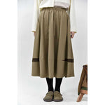 Women's Cracked Color Block Flower Tulip Skirt