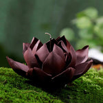 Buddha Stones Tibetan Lotus Positive Peace Incense Burner Decoration
