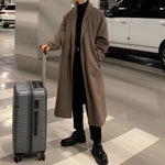 Korean Style Loose Retro Wool Coat