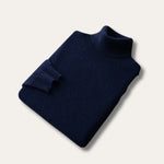 David - Luxe Cashmere Turtleneck Sweater for Men