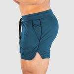 Men's breathable mesh quick-drying fitness shorts