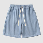 Men's Vintage Suede Casual Shorts