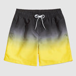 Men's  Ombre Color Vacation Board Shorts