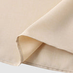 Men's Solid Color Half Button Stand Collar Short Sleeve Shirt