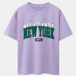 New York Print Drop Shoulder Oversize T-Shirt