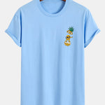 Regular Fit Cool Pineapple Boy Print Cotton T-Shirt