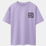 Cool Dads Club Print Drop Shoulder Oversize T-Shirt