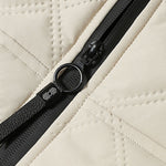 Faux Fur Lined Hooded Quilted Jacket