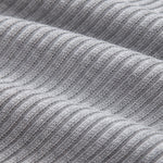 3 Pieces Ribbed Mock Neck Knit T-Shirt