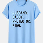 Regular Fit Men Slogan Print Cotton T-Shirt