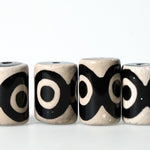 Buddha Stones Ebony Wood Dzi Bead Copper Protection Couple Bracelet (Extra 30% Off | USE CODE: FS30)
