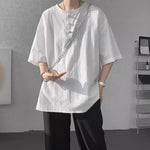 Drapey Loose Cotton Linen T-shirt