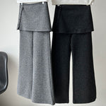 Two-piece Flared Casual Pants