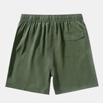 2 In 1 Drawstring Pocket Quick Dry Swim Shorts
