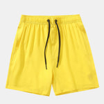 2 In 1 Drawstring Pocket Quick Dry Swim Shorts